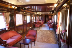 Al Andalus luxury train common sitting area